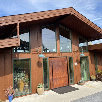 Modern home from 2022 Dwell contest submission featuring Andersen Windows.