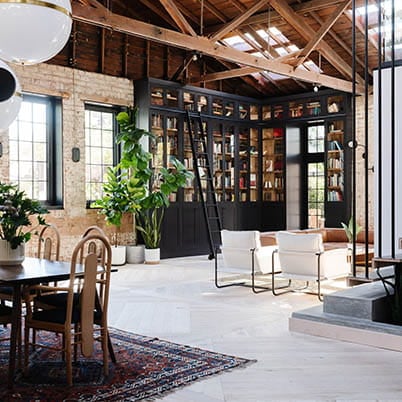 dining and living room view