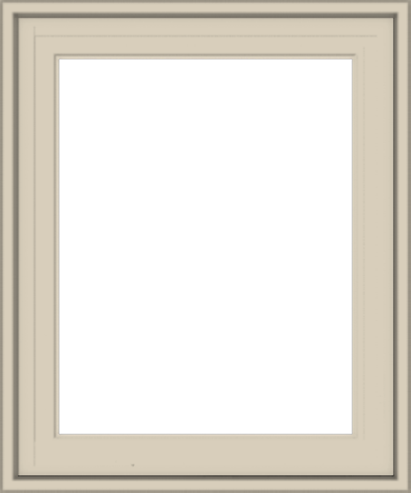 andersen e series casement window with sandtone trim