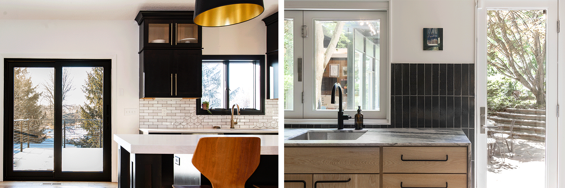 1. First, pick your door’s paint color or wood stain