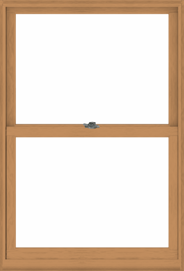 andersen interior oak woodwright double hung window